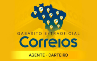 gabarito correios | concurso dos correios | gabarito oficial